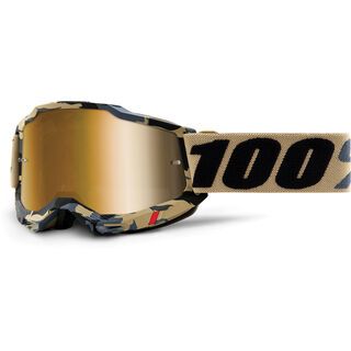 100% Accuri, tarmac/Lens: true gold - MX Brille