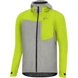 Gore Wear C5 Gore-Tex Trail Kapuzenjacke, green/grey - Radjacke