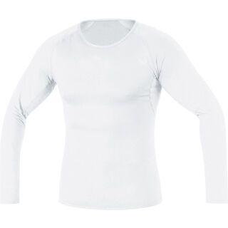 Gore Bike Wear Base Layer Thermo Shirt Lang, white - Unterhemd