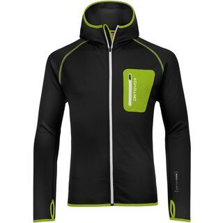 Ortovox Fleece Merino Hoody, black raven - Fleecehoodie