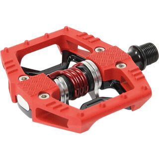 Crank Brothers Double Shot, rot/schwarz - Pedale