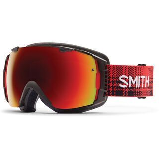 Smith I/O + Spare Lens, woolrich hunter/red sol-x mirror - Skibrille