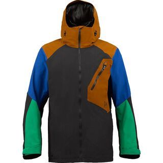 Burton [ak] 2L Cyclic Jacket, True Black/True Penny/Tide/Turf - Snowboardjacke