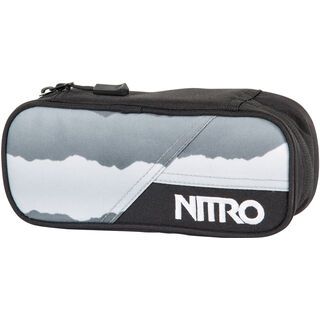 Nitro Pencil Case, mountains black white