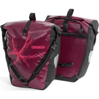 Ortlieb Back-Roller Classic Design, Splash / aubergine-pink - Fahrradtasche