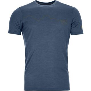 Ortovox 120 Tec Mountain T-Shirt M blue lake