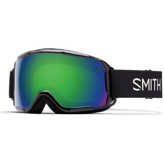 Smith Grom, black/Lens: green sol-x mirror - Skibrille