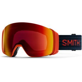 Smith 4D Mag inkl. WS, red rock/Lens: cp sun red mir - Skibrille