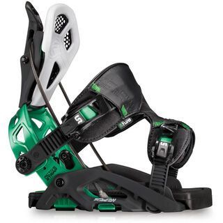 Flow Fuse-GT 2015, black/green - Snowboardbindung