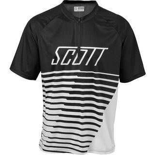 Scott Path 40 s/sl Shirt, black/white - Radtrikot
