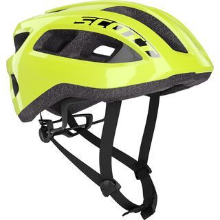 Scott Supra Road Helmet yellow fluorescent