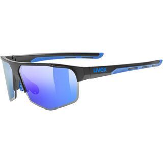 uvex axos set Mirror Blue / black matt