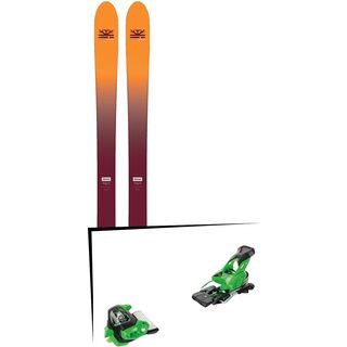 Set: DPS Skis Wailer F99 Foundation 2018 + Tyrolia Attack² 16 GW green