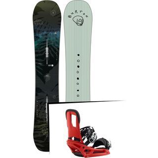 Set: Burton Flight Attendant 2019 + Burton Cartel EST red
