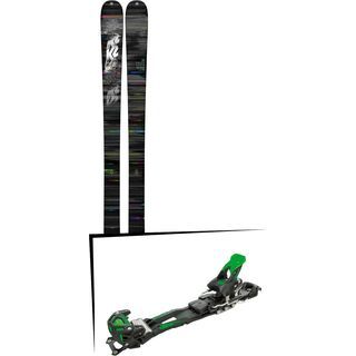 Set: K2 SKI Press 2018 + Tyrolia Adrenalin 16 solid black flash green