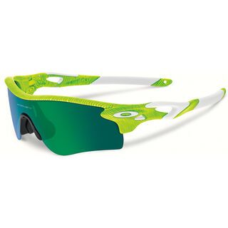 Oakley RadarLock Path, retina burn/Lens: jade iridium - Sportbrille