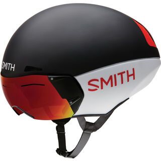 Smith Podium TT MIPS, matte red/white/black - Fahrradhelm