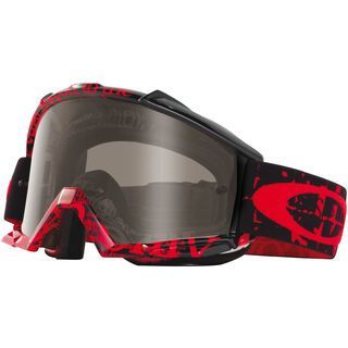 Oakley Proven MX Sand Goggle Edition, tagline red/black/dark grey & clear - MX Brille