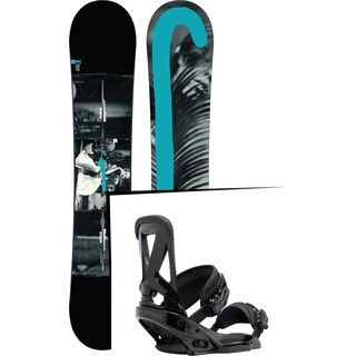 Set: Burton Custom Twin Flying V 2017 +  Custom EST (1712748S)