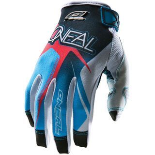 ONeal Jump Gloves Race, black/blue/red - Fahrradhandschuhe