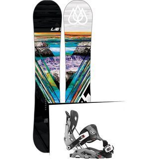 Set: Lib Tech T-Rice Pro 2017 + Flow Fuse Hybrid (1513151S)