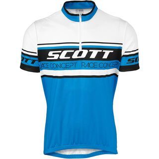 Scott Classic 20 s/sl Shirt, blue/black - Radtrikot