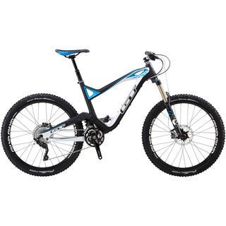 GT Force Carbon Pro 2014, raw/white/blue - Mountainbike