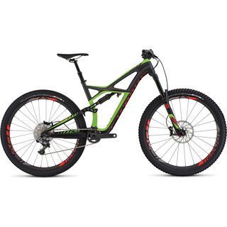 Specialized S-Works Enduro FSR 29 2016, carbon/green/red - Mountainbike