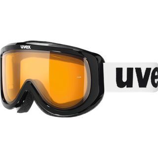 uvex Racer, black/Lens: lasergold lite - Skibrille