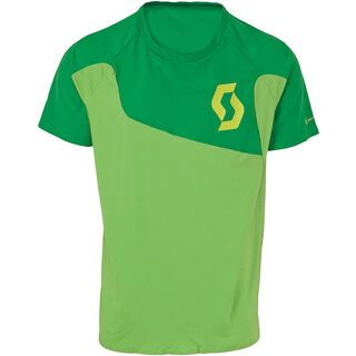 Scott AMT s/sl Shirt, green/lime green - Radtrikot
