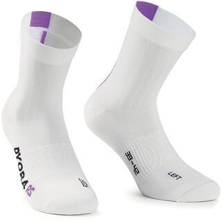 Assos Dyora RS Summer Socks white violet