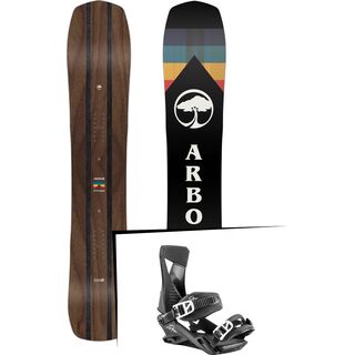 Set: Arbor A-Frame 2019 + Nitro Zero dark night