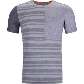 Ortovox 185 Rock'n'Wool Short Sleeve M grey blend