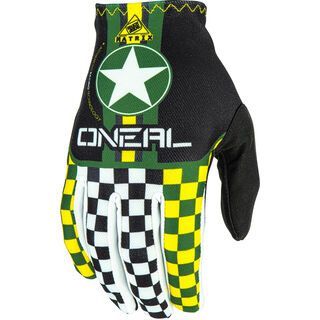 ONeal Matrix Gloves Wingman, black/green - Fahrradhandschuhe