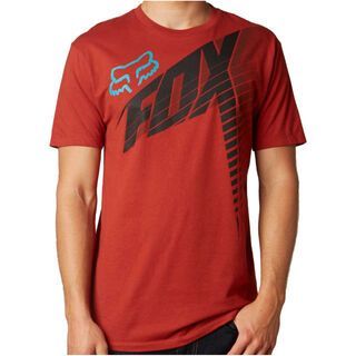 Fox Horizon SS Tee, red - T-Shirt