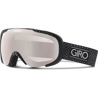 Giro Field, black mini dots/rose silver - Skibrille
