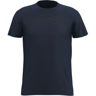 Scott 10 No Shortcuts S/SL Tee midnight blue