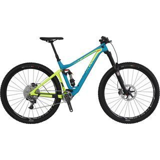 BMC Trailfox 01 XX1 2016, blue/lime - Mountainbike