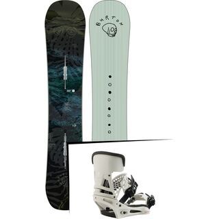 Set: Burton Flight Attendant Wide 2019 + Burton Malavita vape cloud