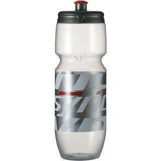 Syncros Corporate 2.0, clear/neon red - Trinkflasche