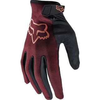 Fox Womens Ranger Glove dark maroon