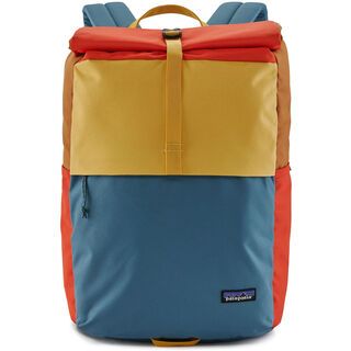 Patagonia Arbor Roll Top Pack Patchwork surfboard yellow