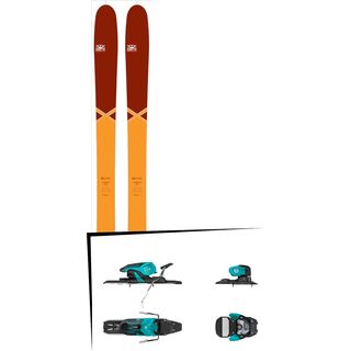 Set: DPS Skis Cassiar 95 Pure3 2016 + Salomon Warden 11 (1706226)