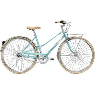 Creme Cycles Caferacer Lady Solo, 3 Speed 2015, turquoise - Cityrad