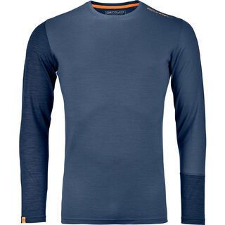 Ortovox 185 Merino Rock'n'Wool Long Sleeve M, night blue - Unterhemd