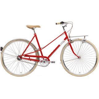 Creme Cycles Caferacer Lady Solo, 7 Speed 2015, red - Cityrad