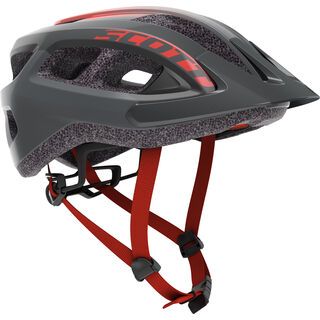 Scott Supra Helmet grey/red fade