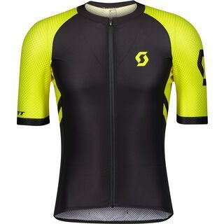 Scott RC Premium Climber S/SL Men's Shirt black/sulphur yellow