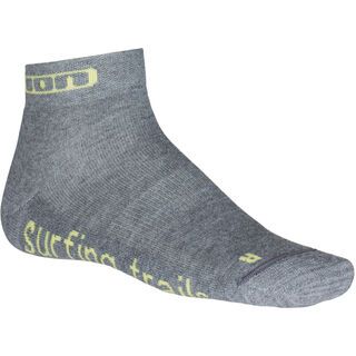 ION Socks short Role, stone grey melange - Socken