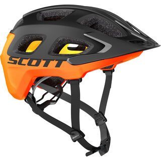 Scott Vivo Plus Helmet, black/orange flash - Fahrradhelm